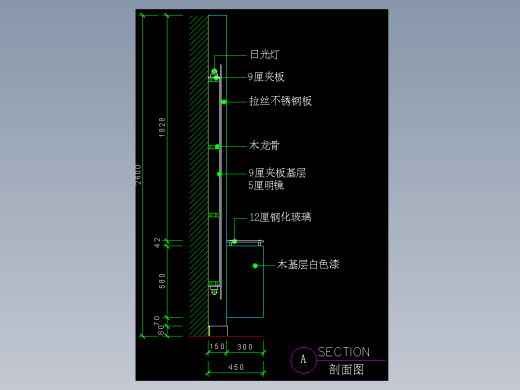 建筑图库工装一-FH04014D