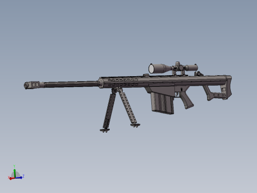 巴雷特 模型和图纸_SolidWorks20140214100400150