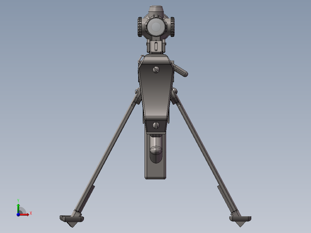 巴雷特 模型和图纸_SolidWorks20140214100400150前视图