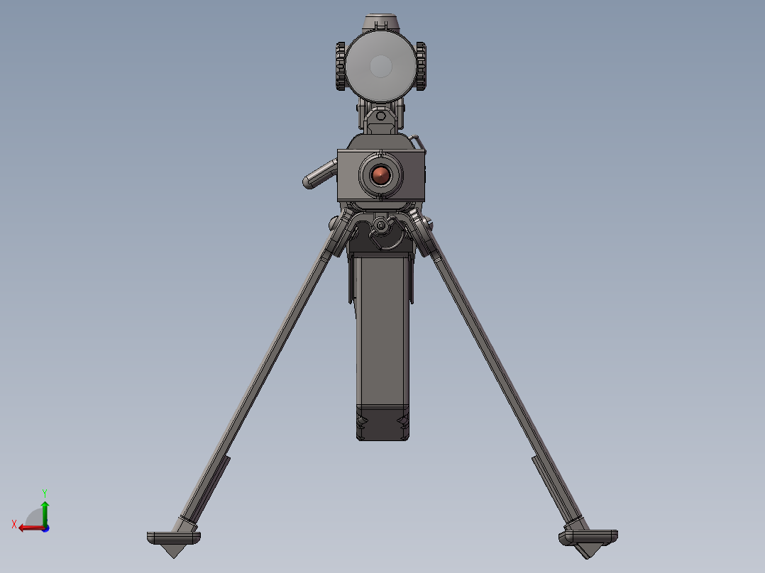 巴雷特 模型和图纸_SolidWorks20140214100400150后视图