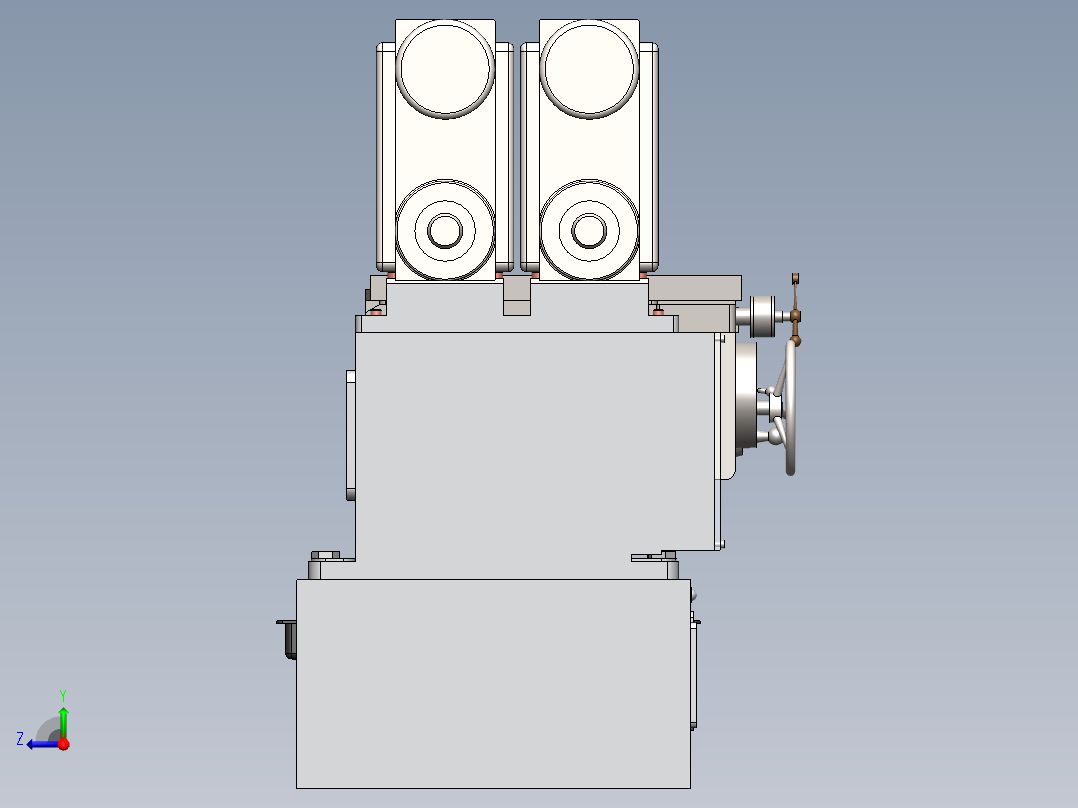 F466 ca6140深孔钻床右视图