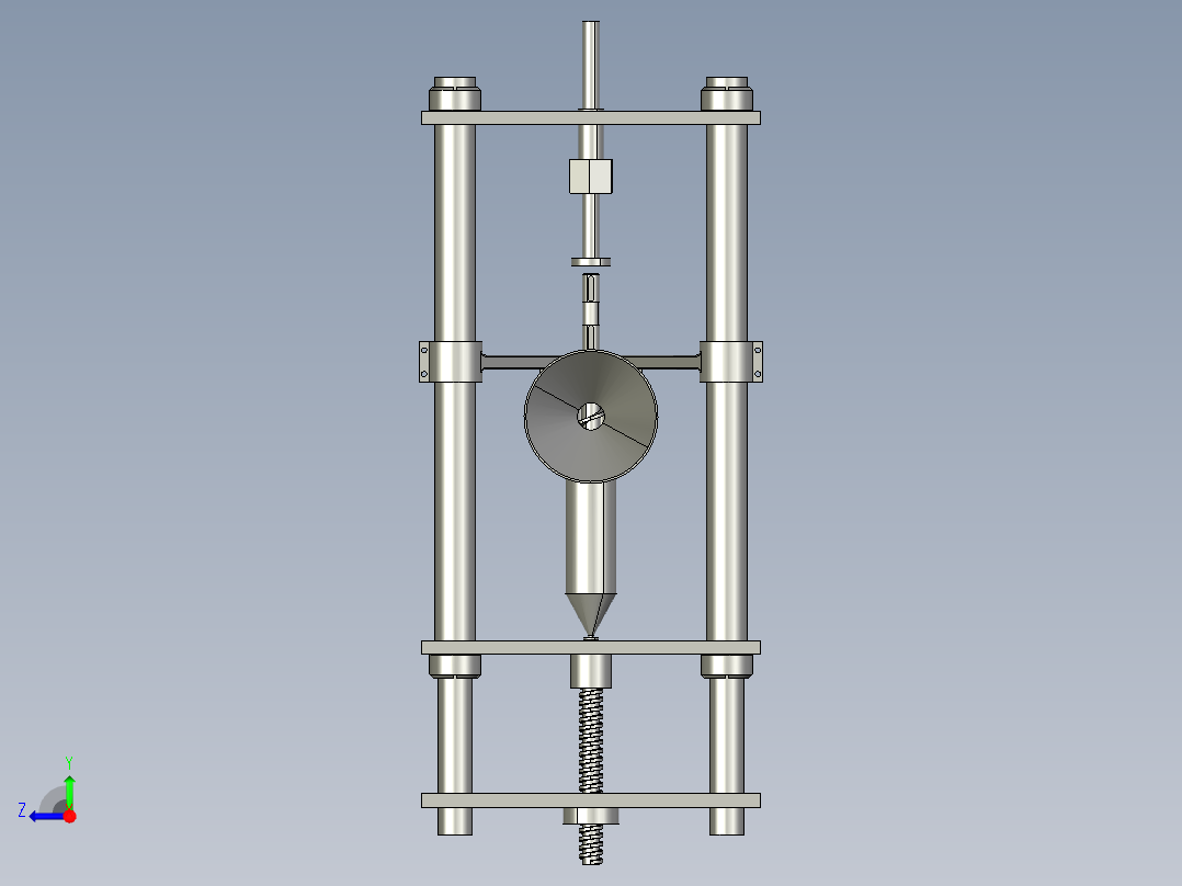 81_自动注塑机床右视图