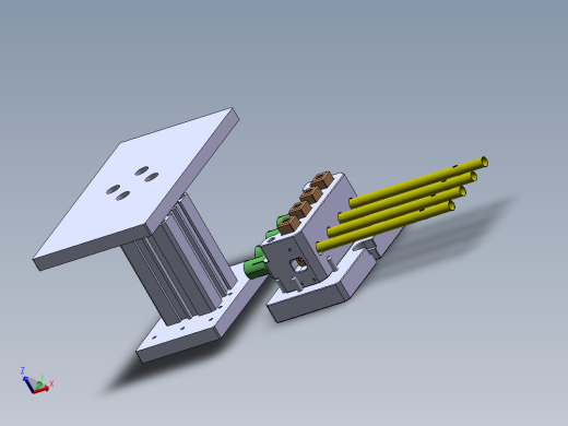 焊接第二道治具（一出四）