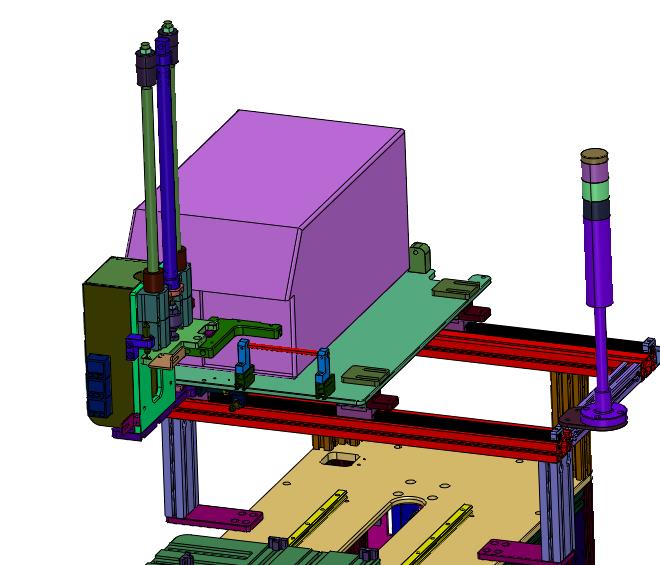 吸贴式打印实时贴标机