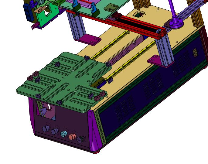 吸贴式打印实时贴标机