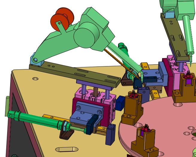 马达端盖工业级旋转焊锡机