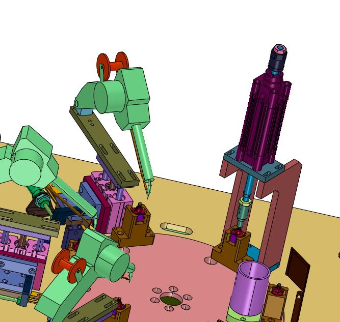 马达端盖工业级旋转焊锡机