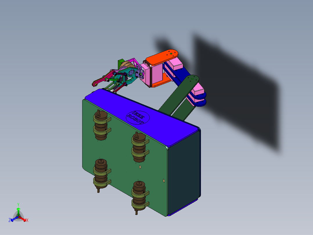 导航编程机械臂智能小车