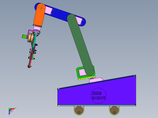 导航编程机械臂智能小车俯视缩略图