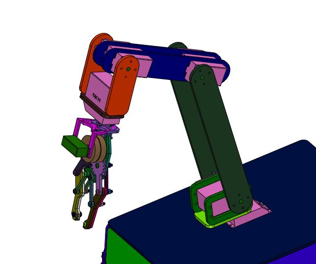 导航编程机械臂智能小车