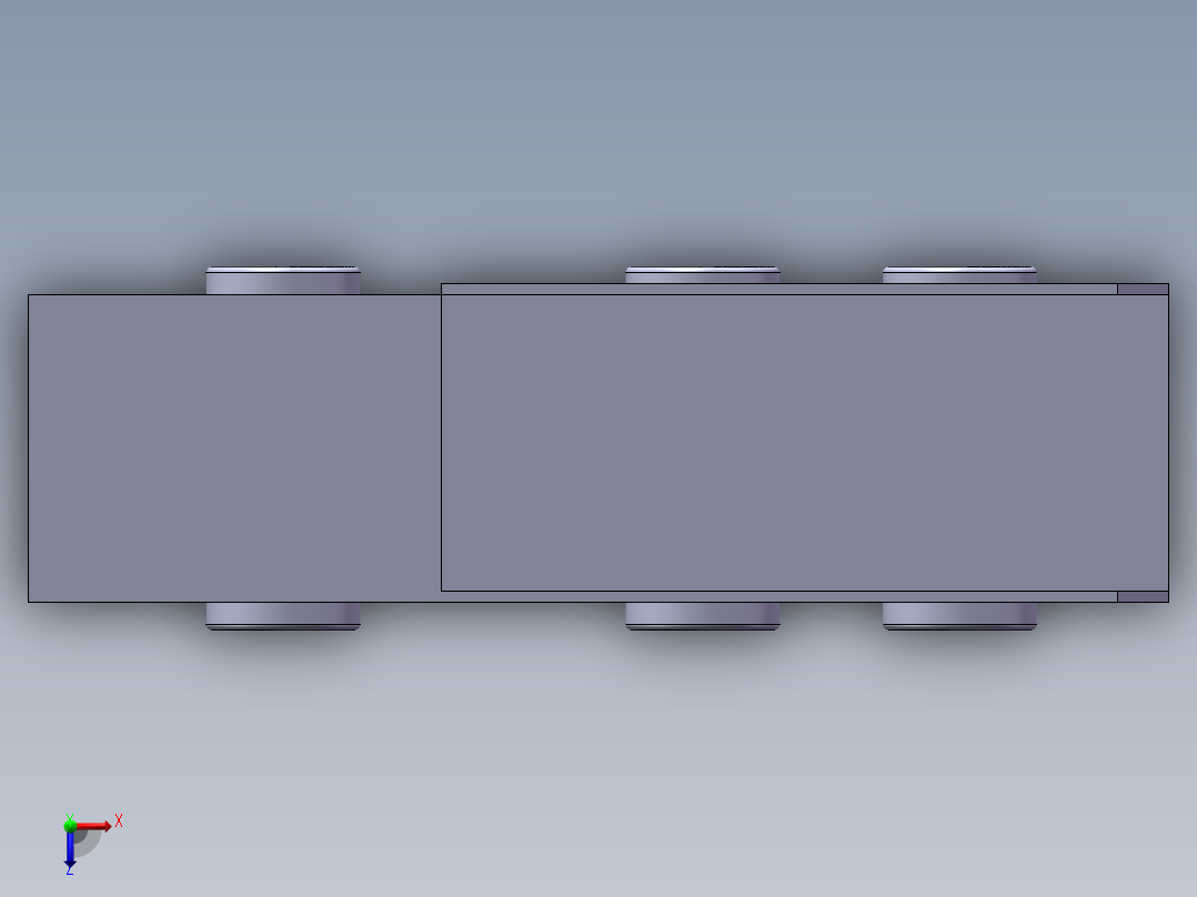 翻斗小车俯视图