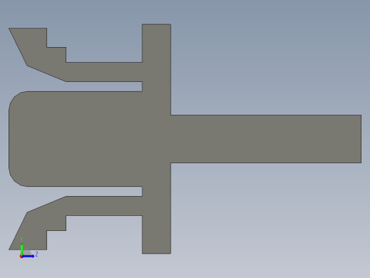 型材-BR 8 SLOT BRUSH STRIP KJNSTRIP8.STEP左视缩略图