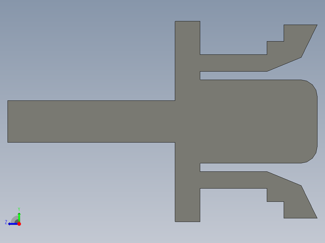 型材-BR 8 SLOT BRUSH STRIP KJNSTRIP8.STEP右视图