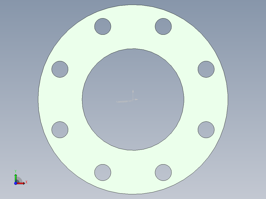 法兰 (25)前视图