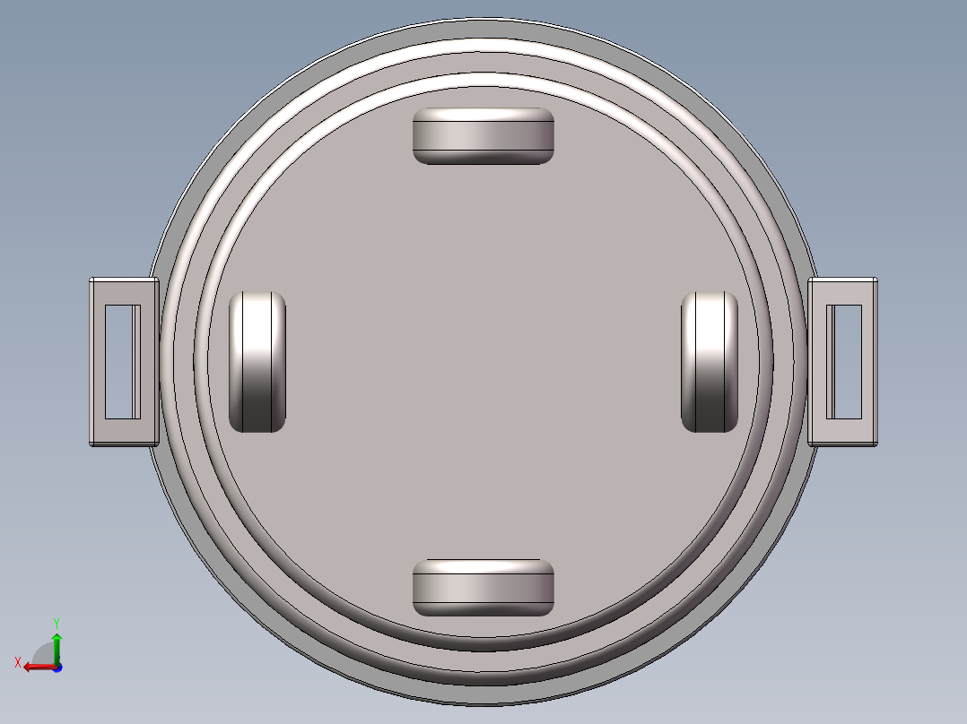 76L圆桶组件后视图