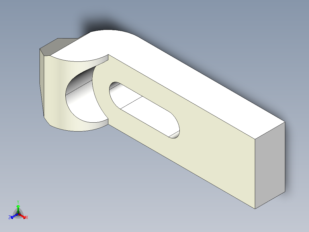 壓板2316(A)-3D多系列多零件图纸模型正等轴测图