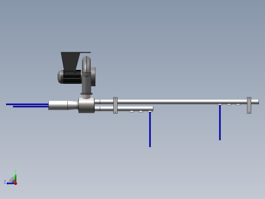 负压吸料装置sw三维右视缩略图