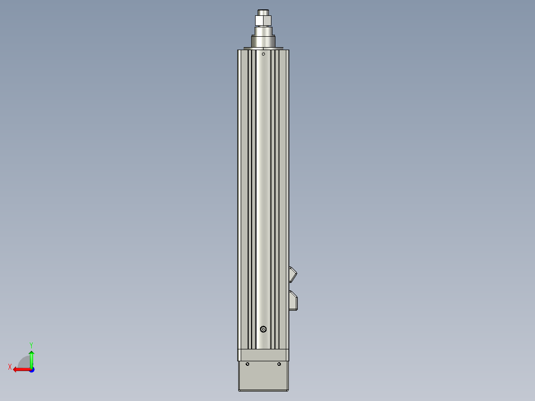 12VZ电动缸-VZ6-S250-BD后视图