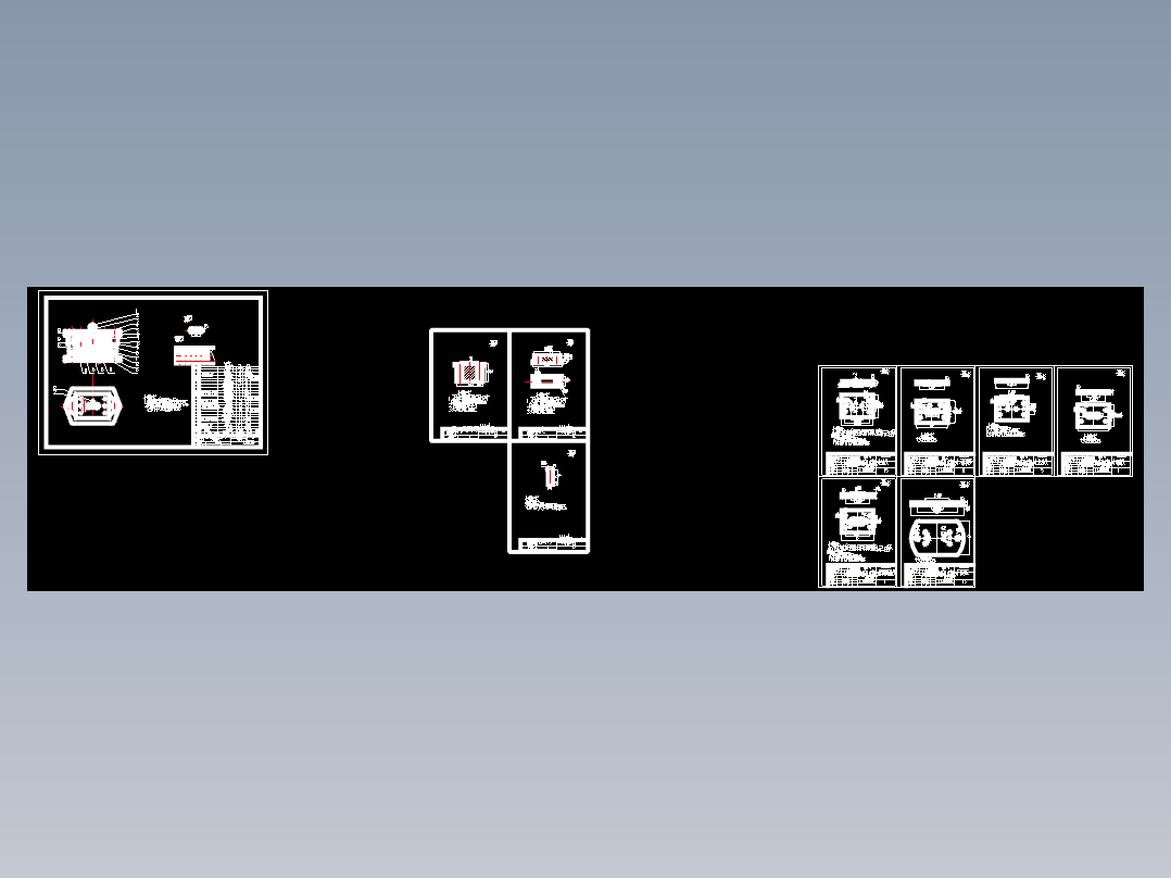 XO1-中铰链垫片落料冲孔复合模CAD（连接片）毕业设计图纸CAD238324