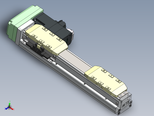 GTH内嵌丝杆全封闭GTH5S-BR-100W