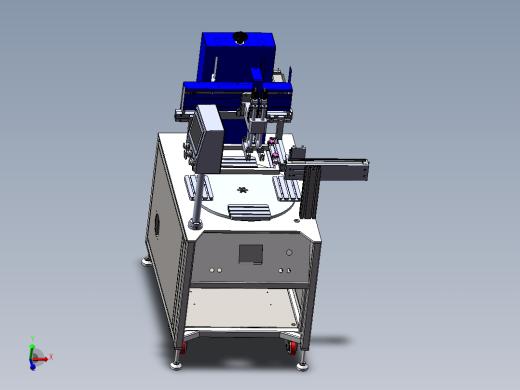 四工位转盘丝印机sw20可编辑