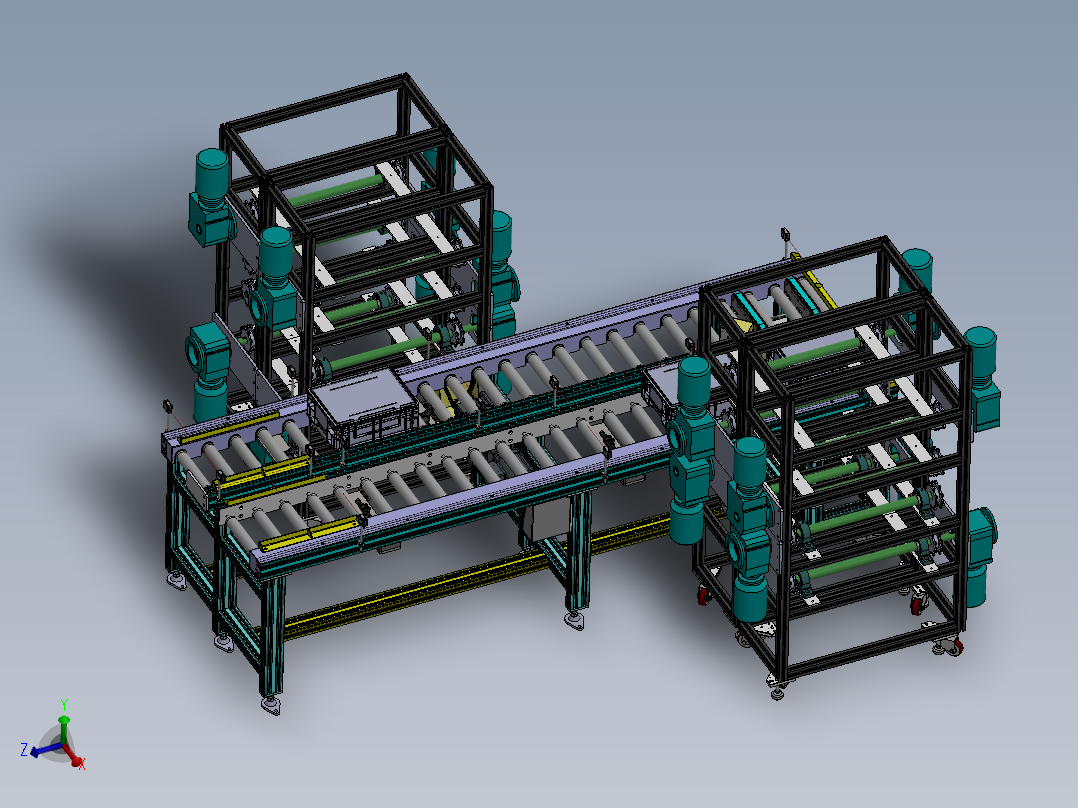 行李箱自动组装生产线sw17可编辑
