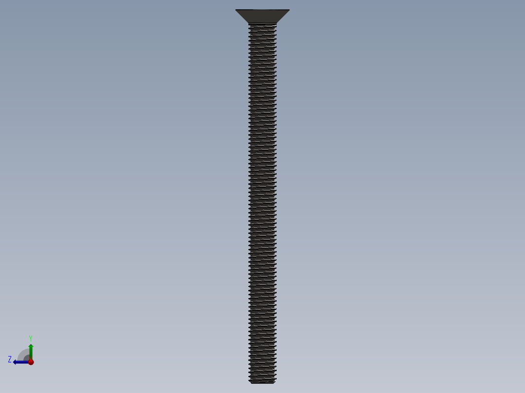 Screw_ISO_10642_M12x160_A2右视图