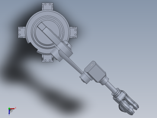 机械臂俯视缩略图