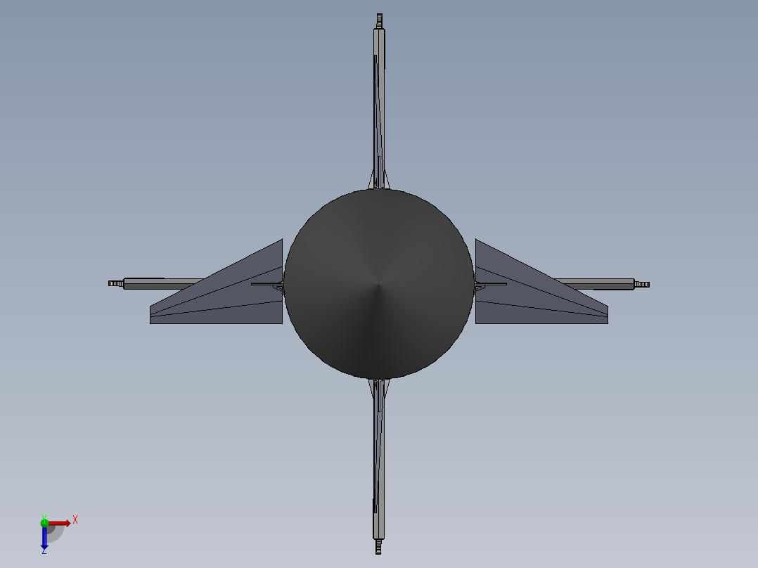空地导弹俯视图