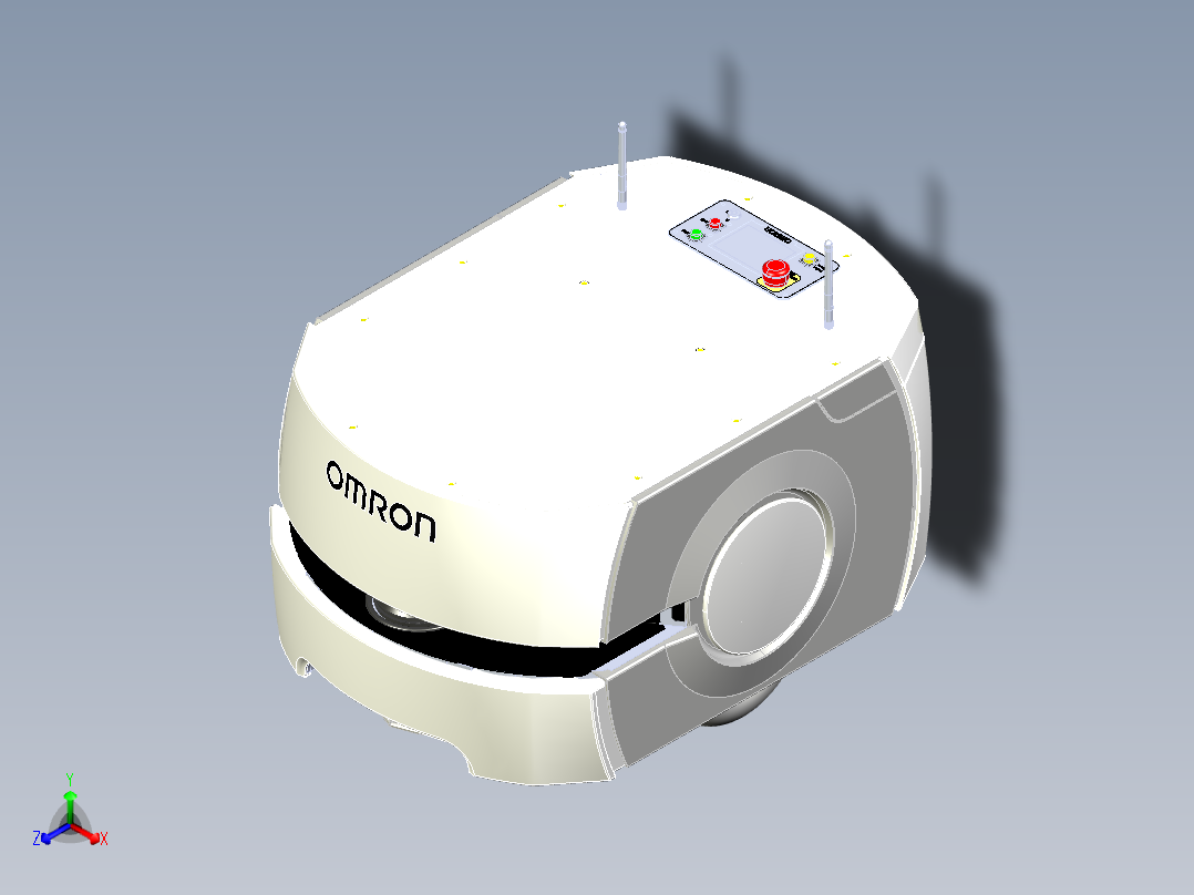 欧姆龙AGV移动机器人车