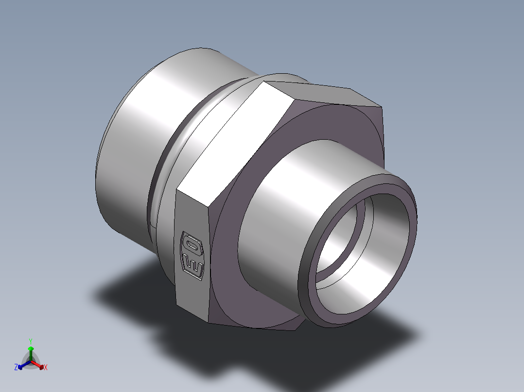 美制O圈密封接头、1CO-22-12