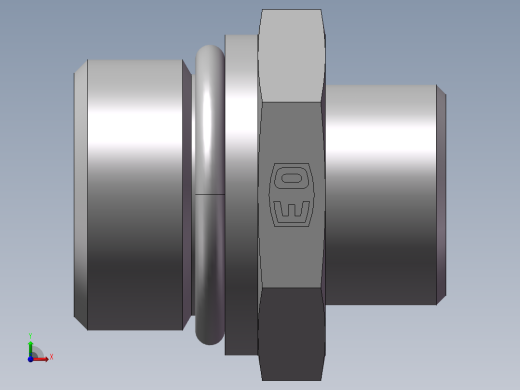 美制O圈密封接头、1CO-22-12前视缩略图