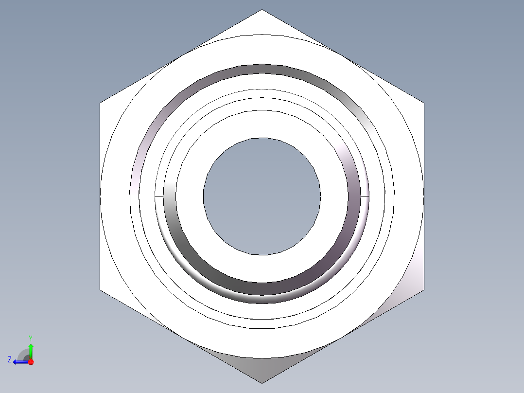 直通公制螺纹组合接头、2MC-16-18WD右视图
