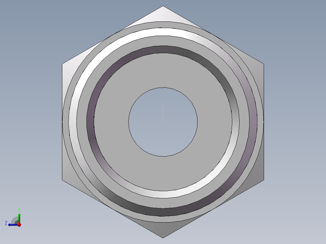 美制O圈密封接头、1CO-30-08右视图