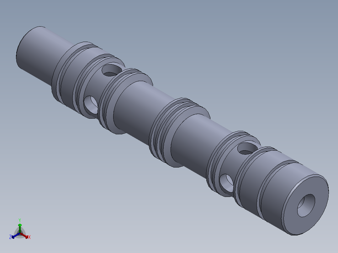 阀芯正等轴测图