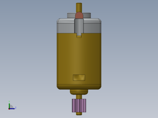 直流电机、电机(11)左视缩略图