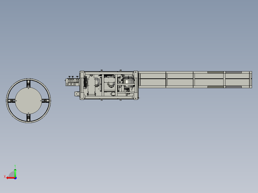 A2004260-线材棒材校直机后视图