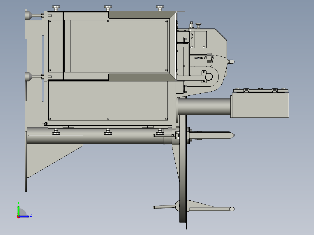 A2004260-线材棒材校直机左视图