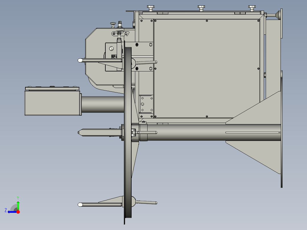 A2004260-线材棒材校直机右视图