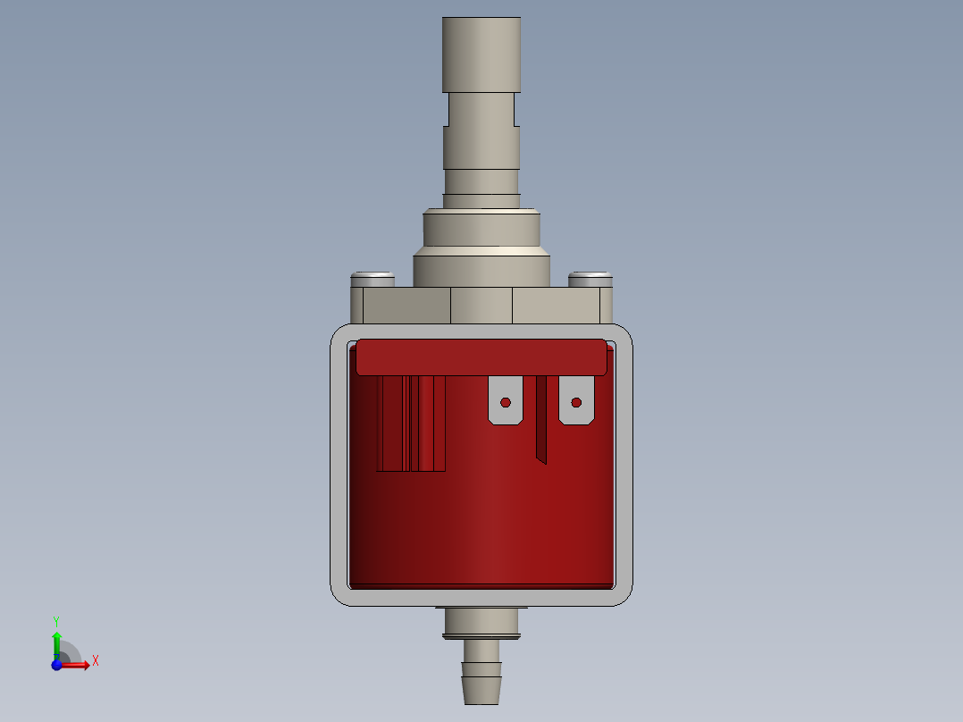 EP 7型振动泵模型前视图