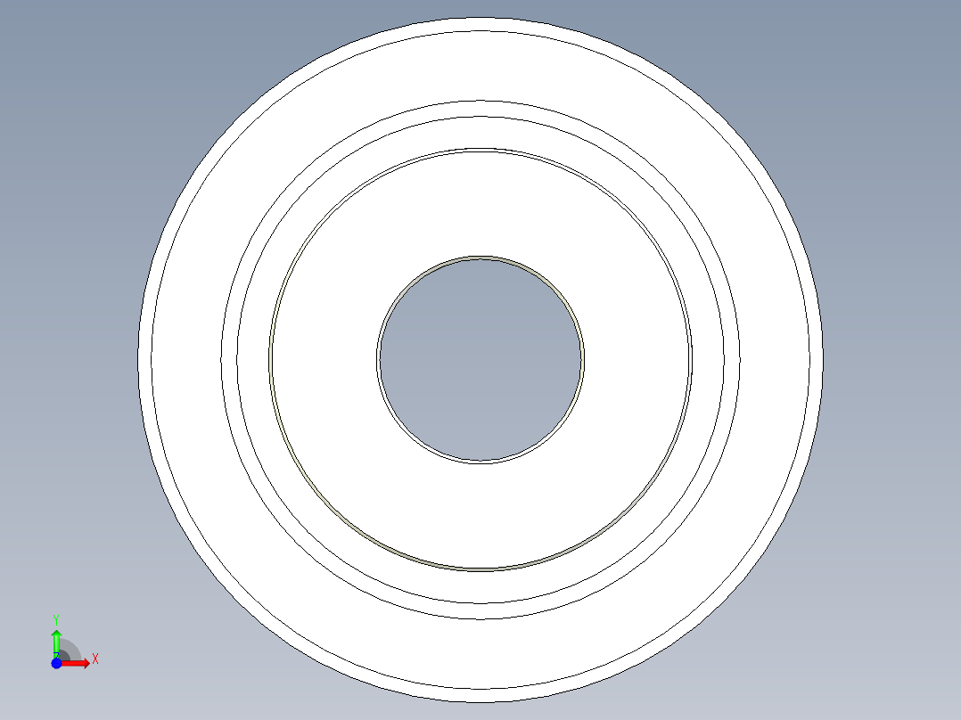 无腐蚀正时皮带轮同步轮前视图