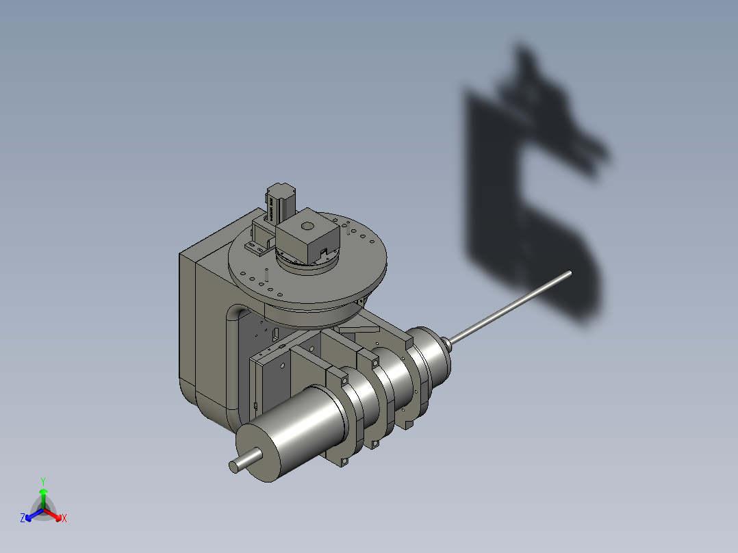 2513五轴底盘动-五轴头装配2-