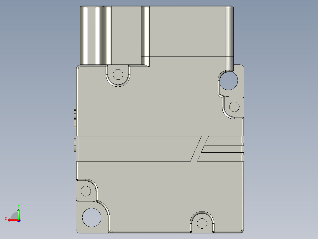 100W带刹车MS1H1-10B30CB-A332Zstep后视图