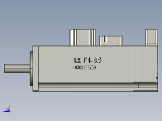 100W带刹车MS1H1-10B30CB-A332Zstep右视缩略图