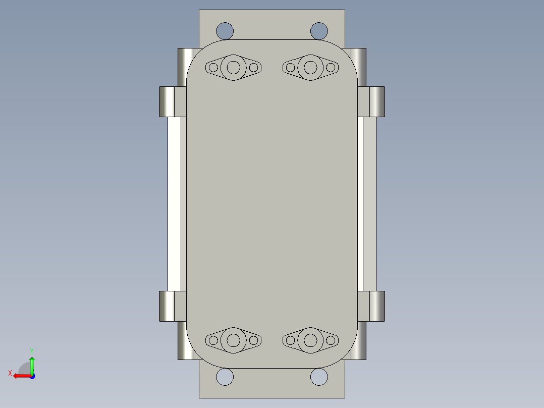 编码器减震模块后视图