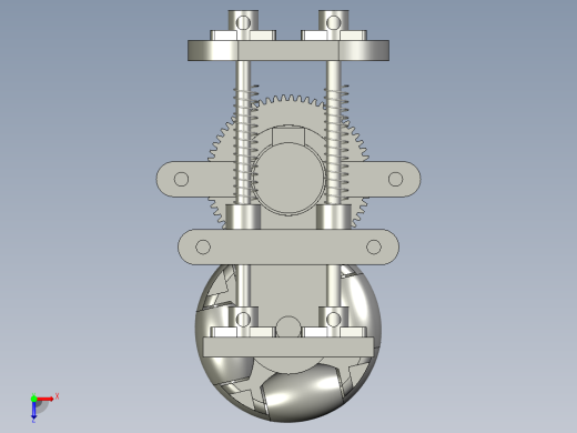 编码器减震模块俯视缩略图