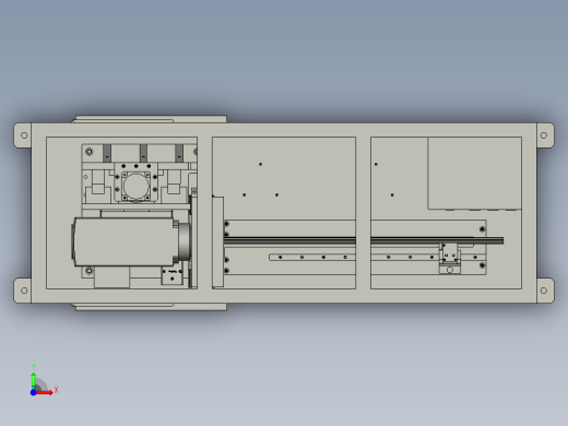 汽车玻璃上的密封条加工生产装置前视缩略图