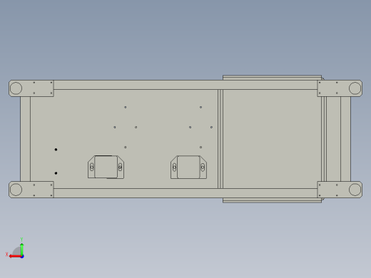 汽车玻璃上的密封条加工生产装置后视缩略图