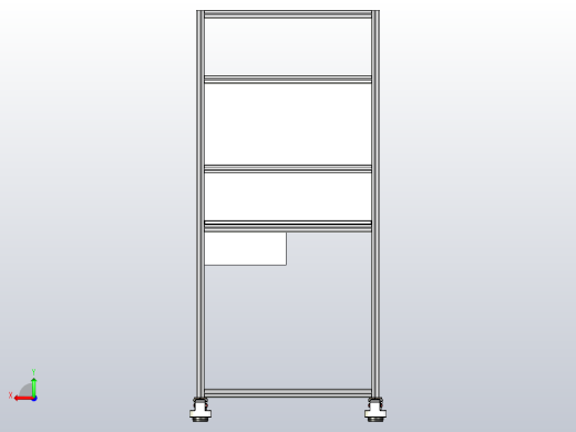 铝型材桌后视缩略图