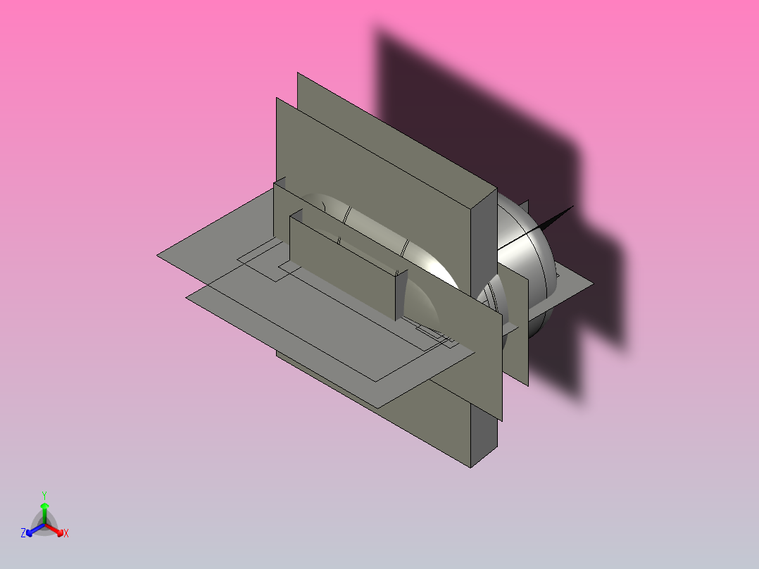 TWS无线耳机9正等轴测图
